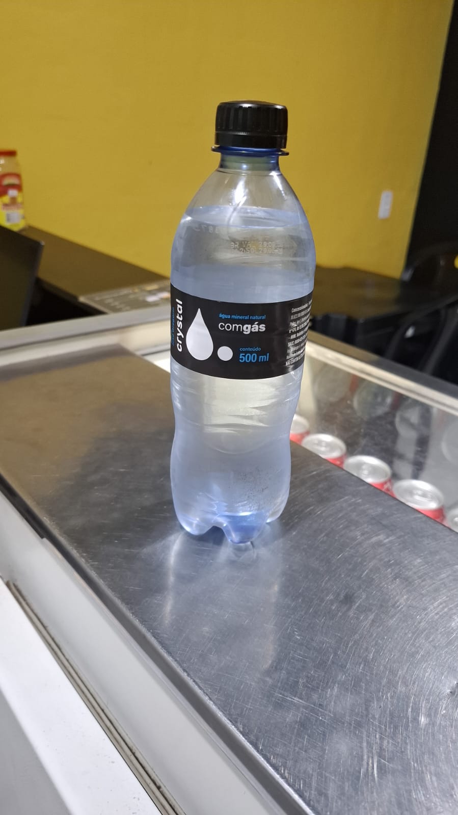 Água Mineral com Gás 500ml